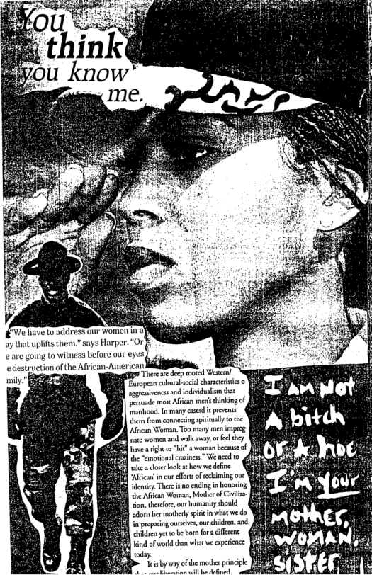 f ocrcivercs and ind e mos Alcan menshinking o Tanhood. In many sesd i prevnss ern from connecting piialy o che Afican Woman. Too many men impig 4 s womcn and wall sy, o o they have ight o hit” s woman becauseof Ml B) v -emotionsl crines.” We necd 0 U8 2 ol 2 o B Adica incur cllors ofecliming ur dentiy Theeeis o, “cdora e orhery spiicin what we do inpreaing o, oue e, nd hidren yet o b bornfor 2 diffenc B indof v v e pecce